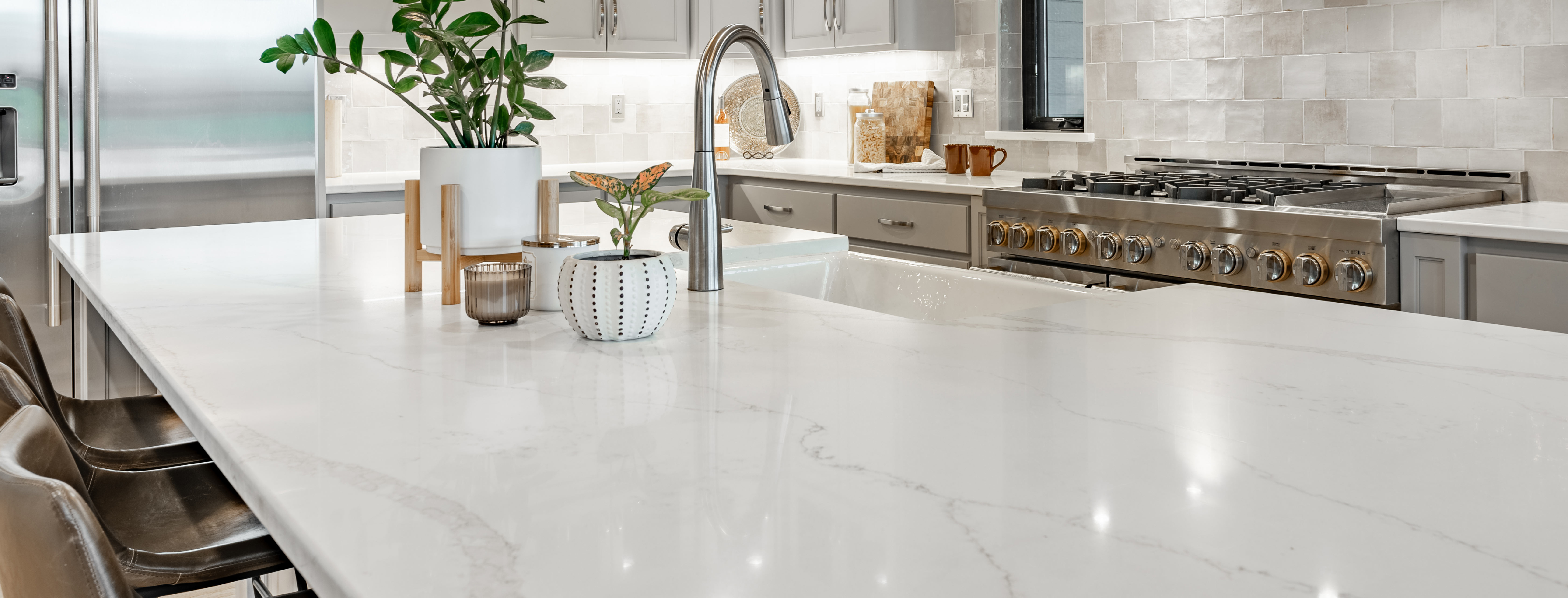 Marble countertop