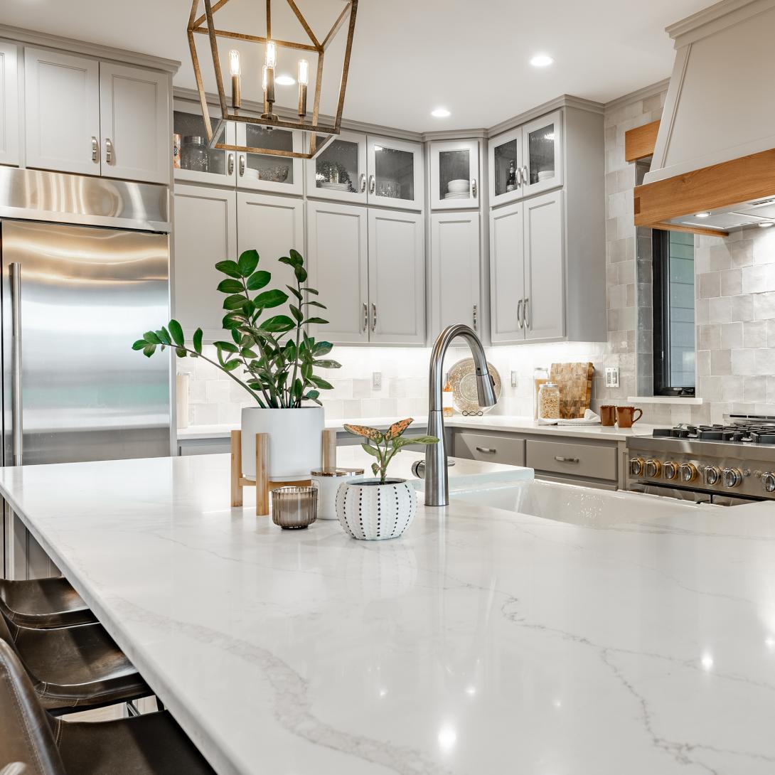 Marble countertop